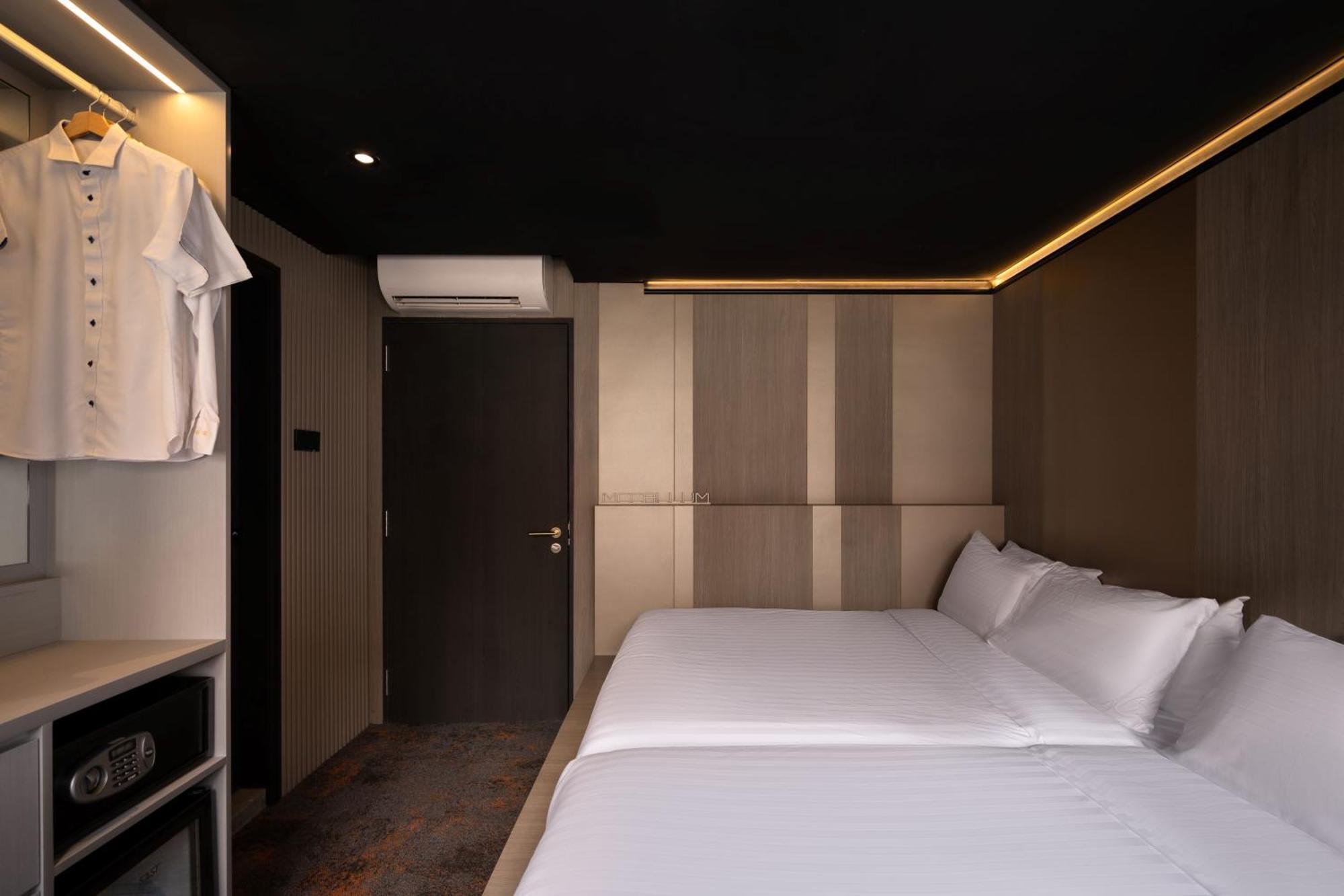 Cube Social Boutique Capsule Hotel At Boat Quay Singapura Luaran gambar